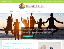 Tablet Screenshot of brightlife-usa.com